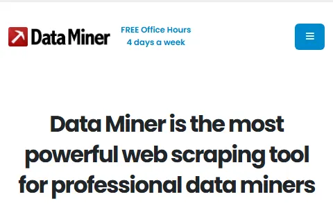 Data Miner status preview image