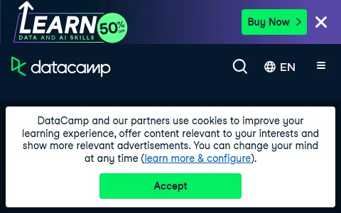DataCamp status preview image