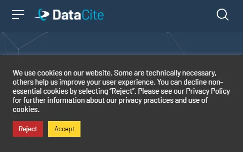 DataCite status preview image