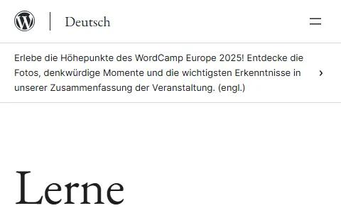 WordPress Germany status preview image