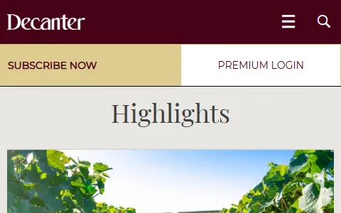 Decanter status preview image