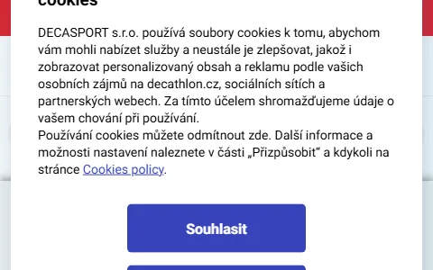 Decathlon Czech Republic status preview image