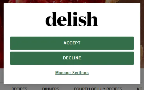Delish status preview image