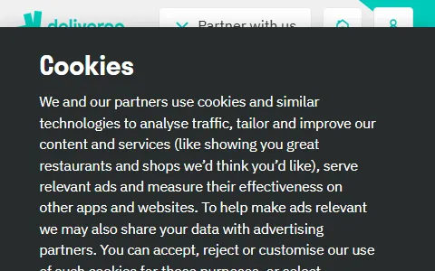 Deliveroo Italy status preview image