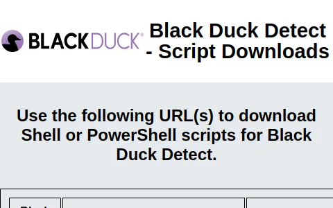Black Duck Detect status preview image