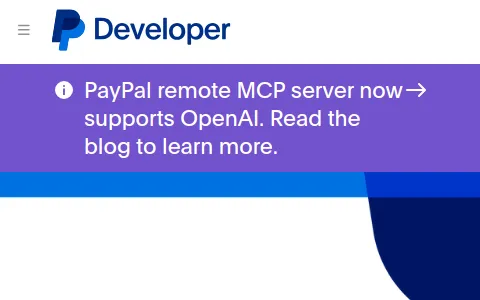 PayPal Developer status preview image