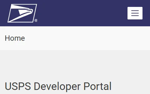 USPS Developer Portal status preview image