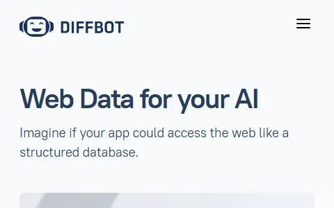 Diffbot status preview image