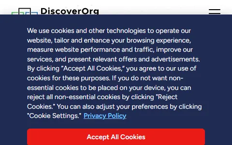 DiscoverOrg status preview image