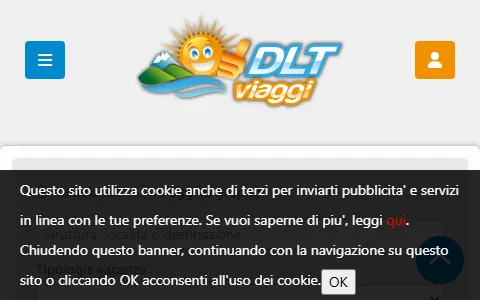 Dltviaggi.it status preview image