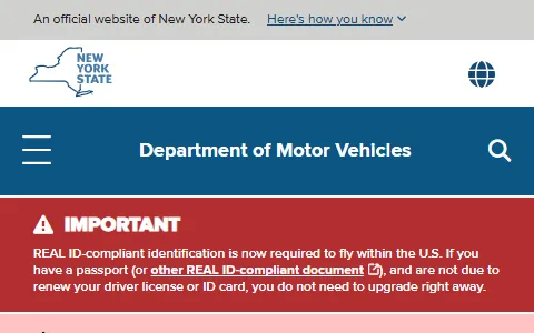Dmv.ny.gov status preview image