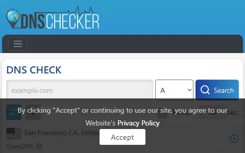 DNS Checker status preview image
