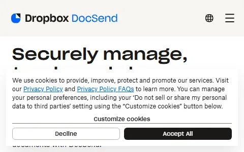 Docsend status preview image