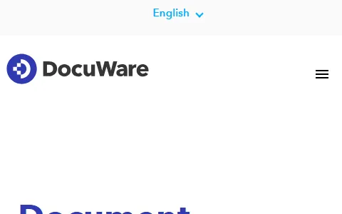 DocuWare status preview image