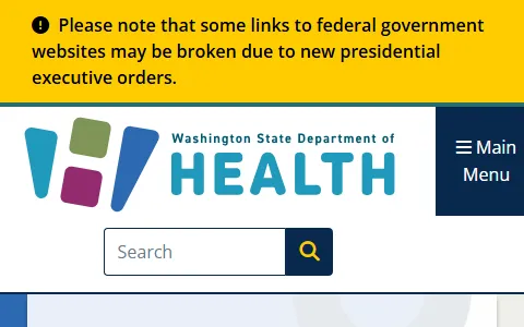 Washington State Department Of Health status preview image