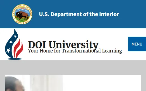 Department of Interior University status preview image