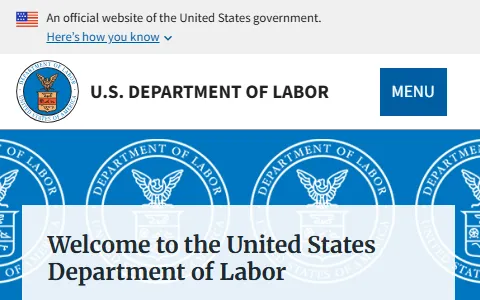 U.S. Department of Labor status preview image