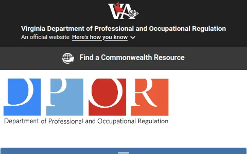Dpor.Virginia status preview image