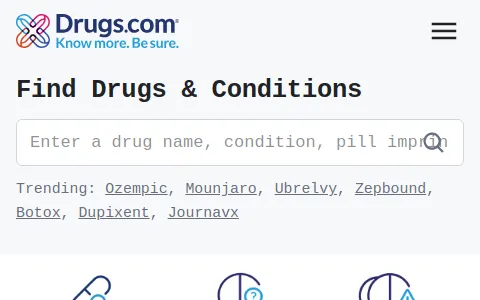 Drugs.com status preview image