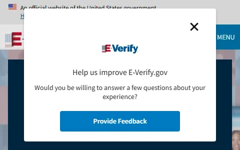 E-Verify status preview image