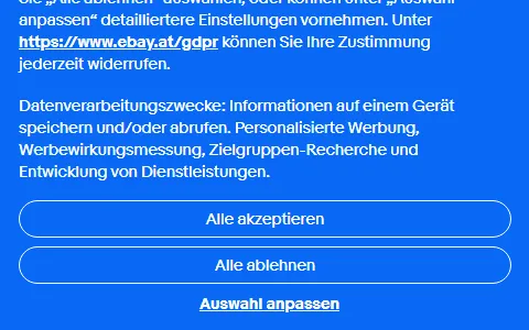 eBay Austria status preview image