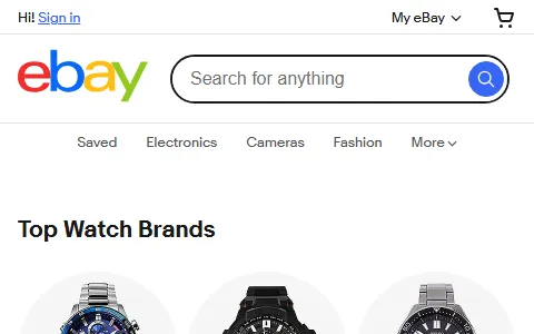 eBay Singapore status preview image