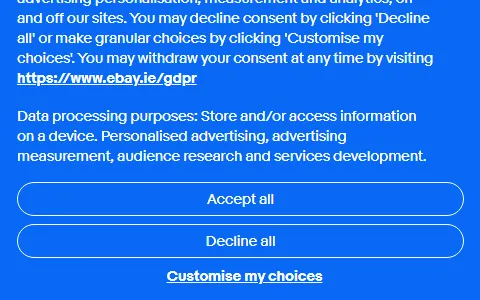 eBay Ireland status preview image