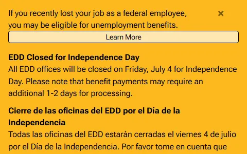 Edd.ca.gov status preview image