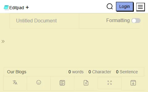 EditPad status preview image