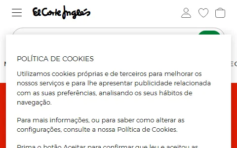Elcorteingles status preview image