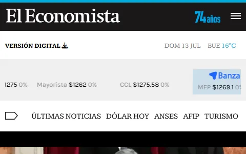 Eleconomista Argentina status preview image