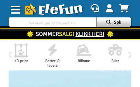 Elefun.no status preview image