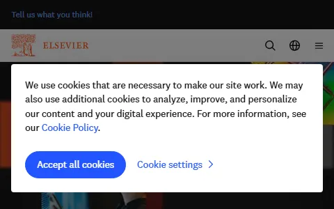 Elsevier status preview image