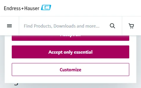 Endress+Hauser status preview image