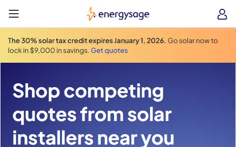EnergySage status preview image