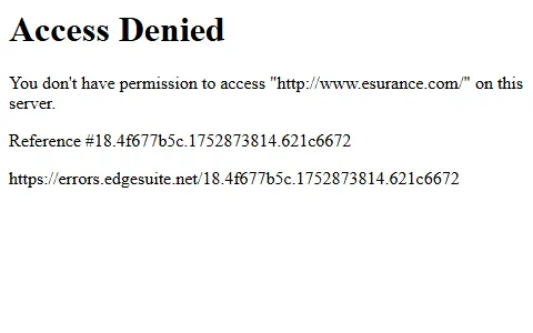 Esurance status preview image