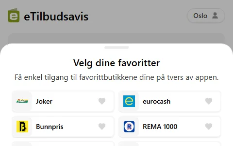 eTilbudsavis Norway status preview image