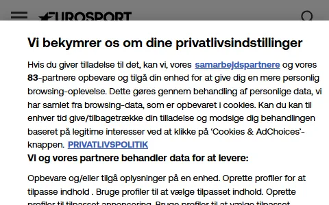 Eurosport.dk status preview image