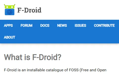 F-Droid status preview image