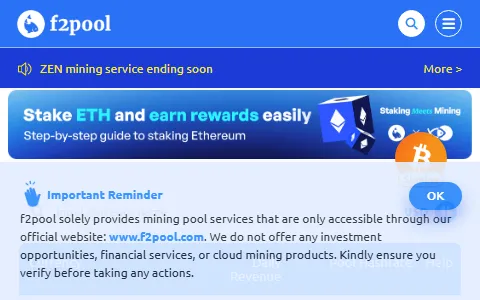 F2Pool status preview image