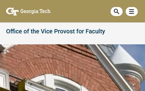 Georgia Tech Faculty status preview image