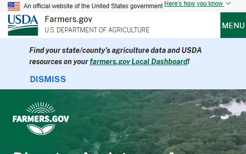 Farmers.gov status preview image