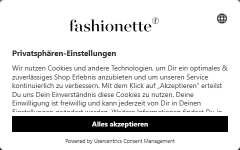 fashionette status preview image