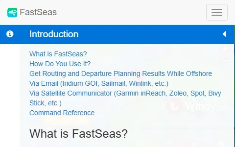 FastSeas status preview image