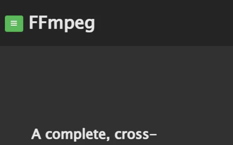 FFmpeg status preview image