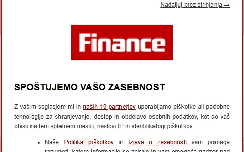 Finance Slovenia status preview image