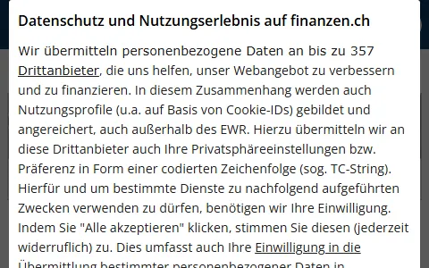 Finanzen Schweiz status preview image