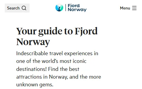 Fjord Norway status preview image