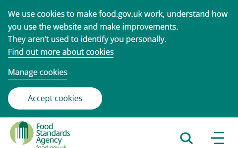 Food Gov UK status preview image