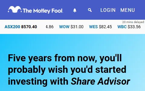 The Motley Fool Australia status preview image